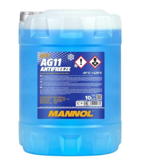 MANNOL Antifreeze AG11 (-40 °C) Longterm 4011