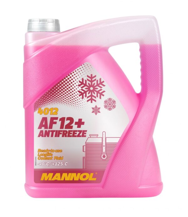 MANNOL Antifreeze AF12+ (-40°C) – Engine Cooling Solution