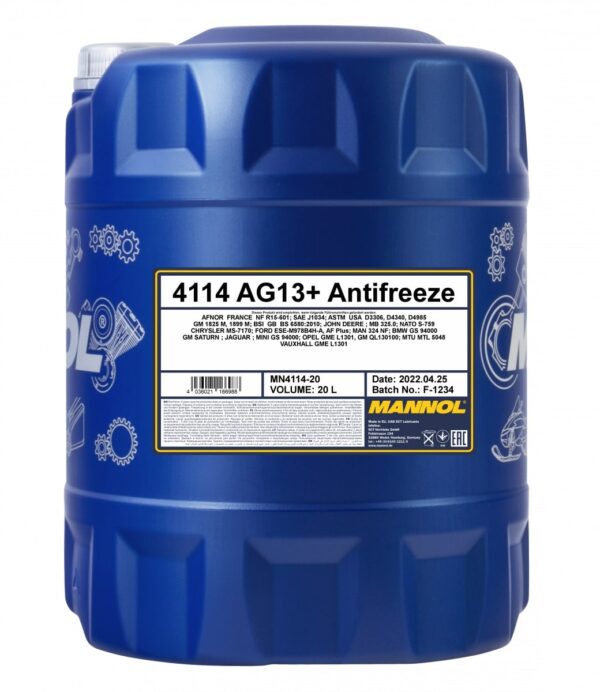 Advanced Hybrid Antifreeze (AG13+) Mannol 4114