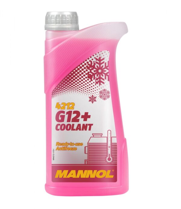 Coolant (G12+) – Organic Acid Technology (OAT) Mannol 4212